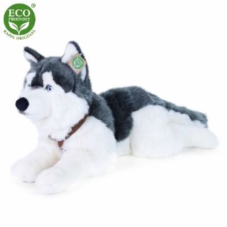 Obrázek z Pes Husky s obojkem plyš 60cm 